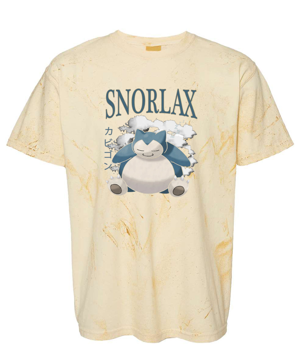 PKM Snorlax Printed Graphic Sweatshirt T-Shirt