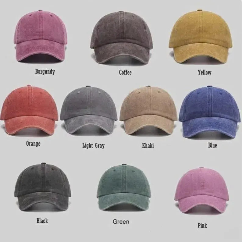 Embroidered 30th Anniversary PKM Baseball Cap, Dyed Cap