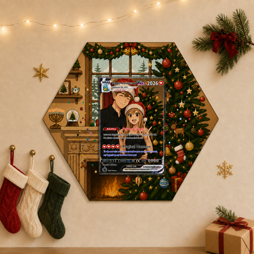 Custom PKM Anime Art Style Card Extended Art Display
