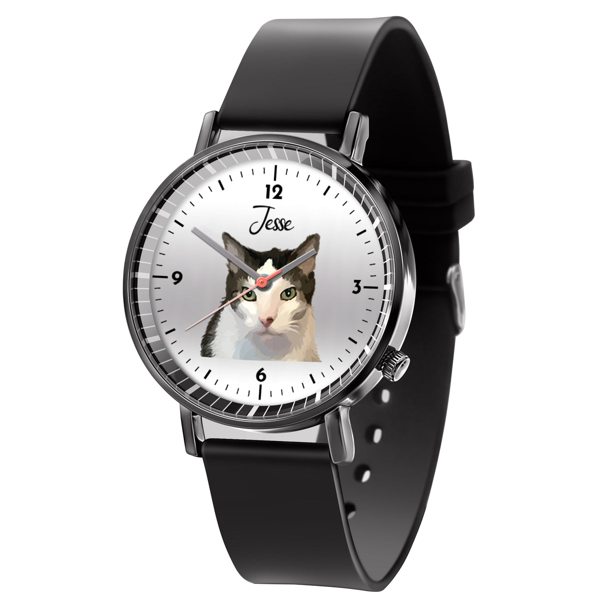 Personalized Pet Portrait Quartz Watch