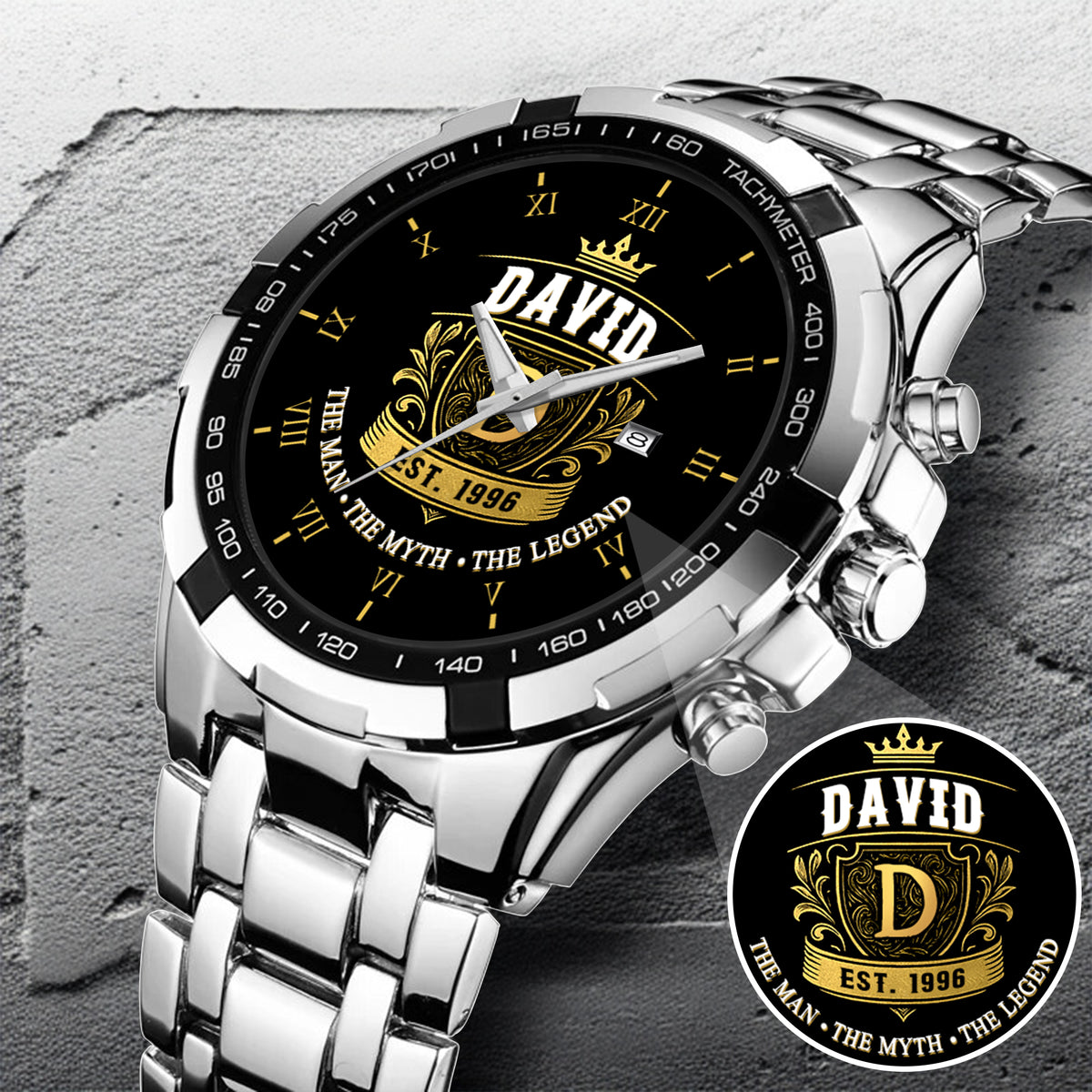 Father's Day Gift For Dad The Man The Myth The Legend Limited Edition Watch