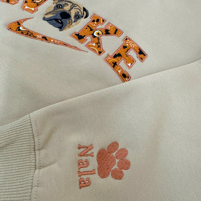 Halloween Pattern Personalized Embroidered Pet Dog Cat Photo Hoodie Sweatshirt T-Shirt