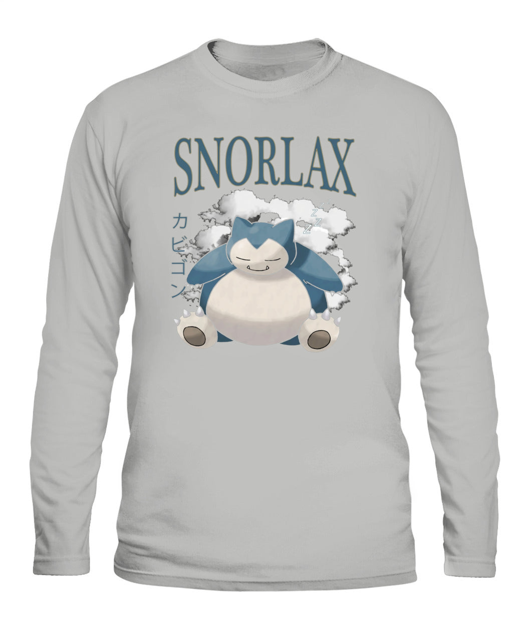 PKM Snorlax Printed Graphic Sweatshirt T-Shirt
