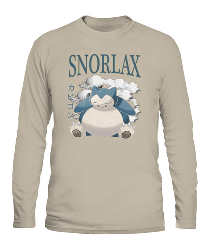 PKM Snorlax Printed Graphic Sweatshirt T-Shirt