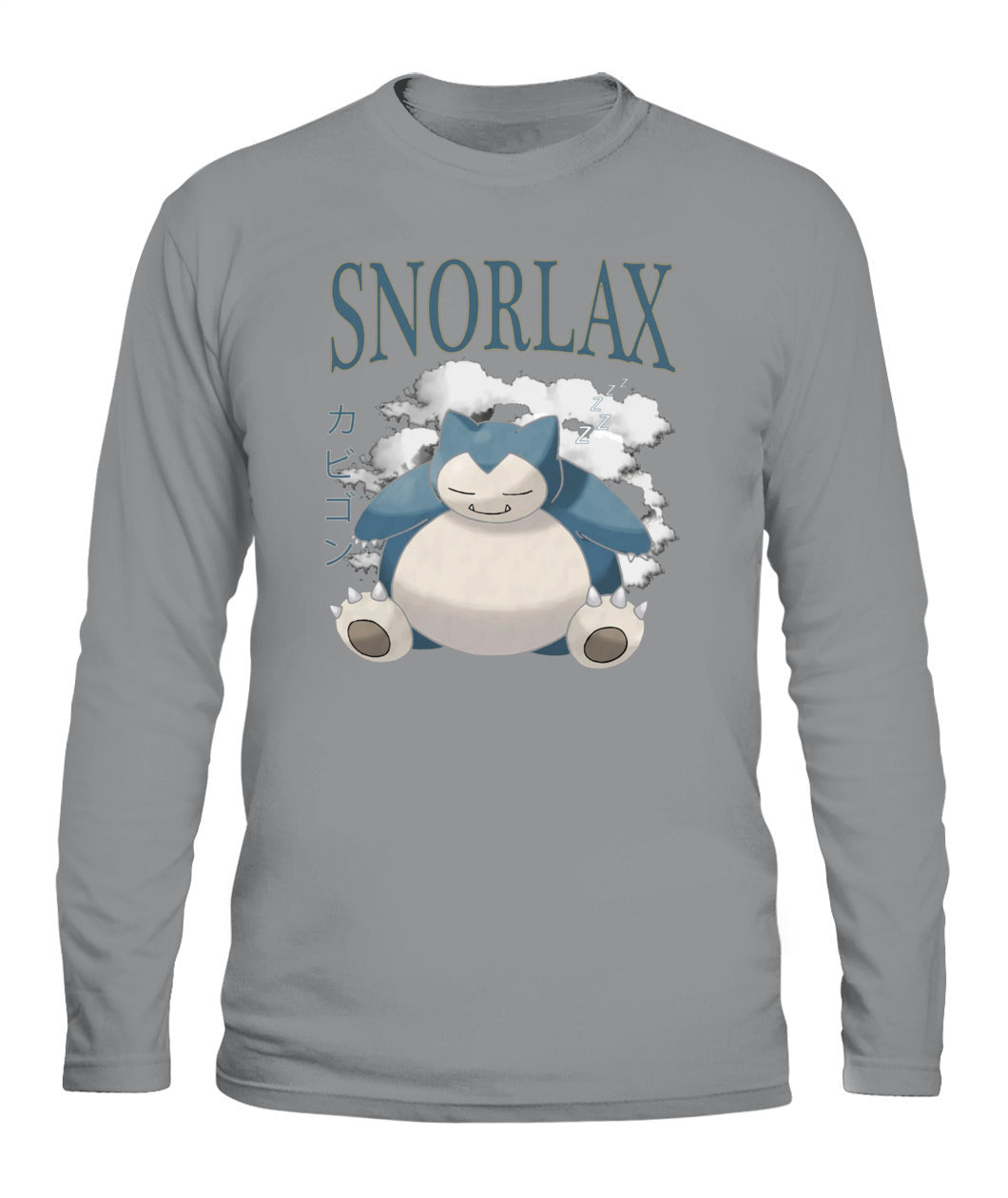 PKM Snorlax Printed Graphic Sweatshirt T-Shirt