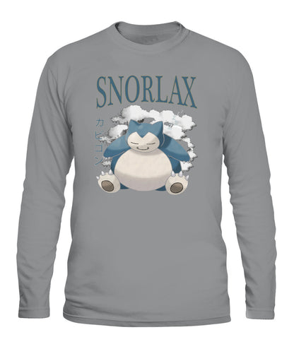 PKM Snorlax Printed Graphic Sweatshirt T-Shirt