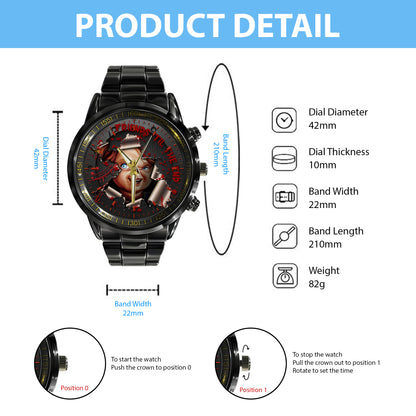 Halloween Horror Movies Friends 'Till The End Personalized Quartz Watch