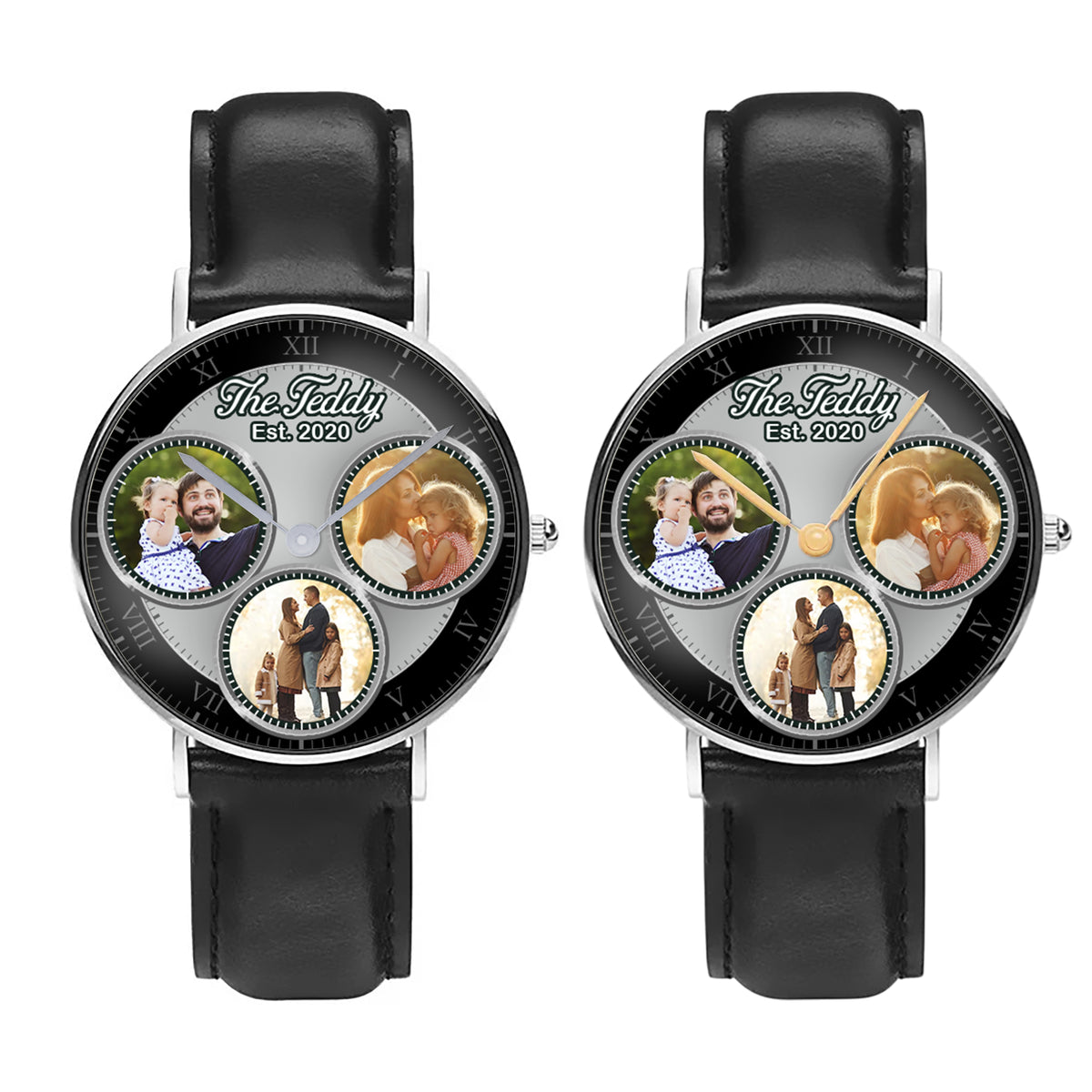 Family Personalized Photos Quartz Watch