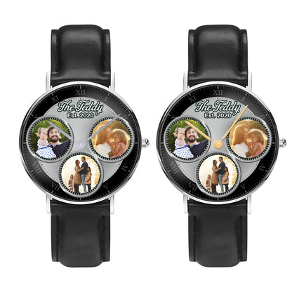 Family Personalized Photos Quartz Watch