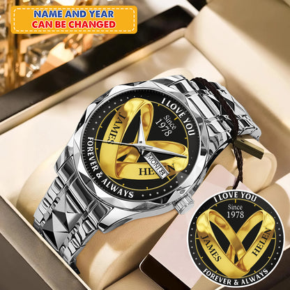 Personalized Wedding Rings Photo Keepsake Memory Watches