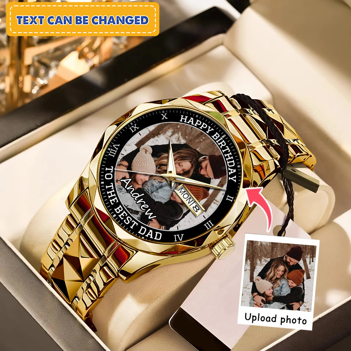 The Best Family Personalized Photo Watch