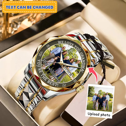 The Best Family Personalized Photo Watch