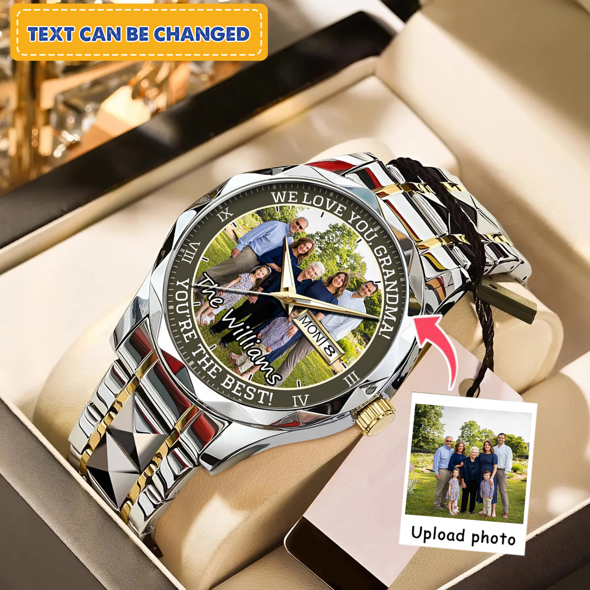 The Best Family Personalized Photo Watch