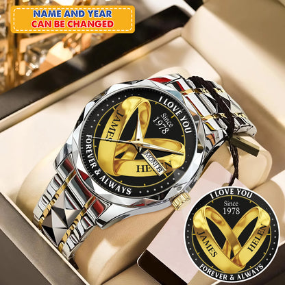 Personalized Wedding Rings Photo Keepsake Memory Watches
