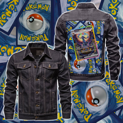 PKM Umbreon EX Custom Lightweight Denim Jacket