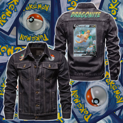 PKM Dragonite Custom Lightweight Denim Jacket