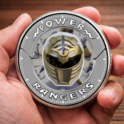 Mighty Morphin Power Rangers Tigerzord Printed Commemorative Coin