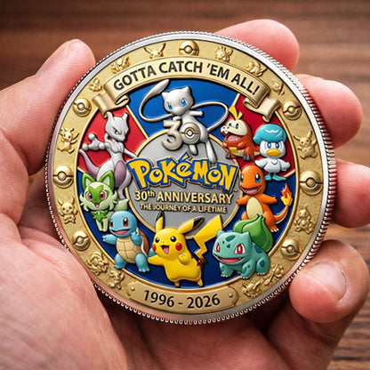 30th Anniversary PKM Printed Commemorative Coin