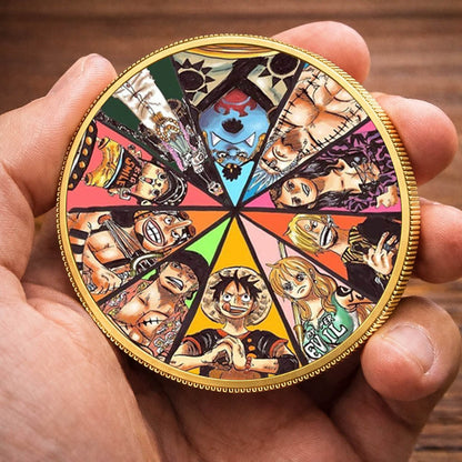 One Piece Printed Commemorative Coin