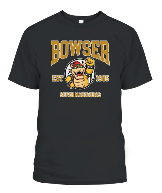Classic Mario Browser 2-Side Printed Graphic Shirt
