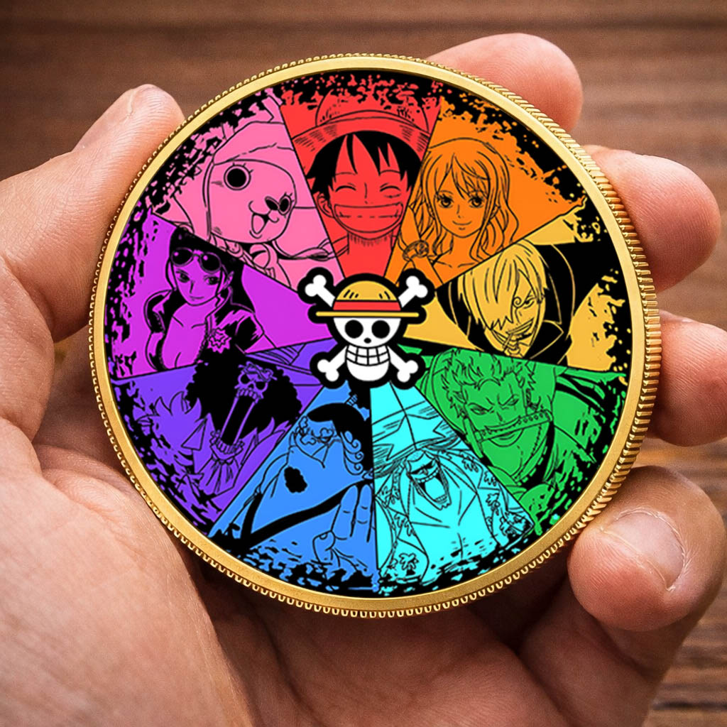 One Piece Printed Commemorative Coin