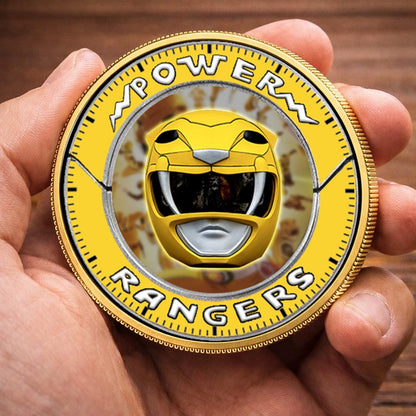 Mighty Morphin Power Rangers Saber-Toothed Printed Commemorative Coin