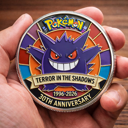 Poke 30th Anniversary Gengar Collector Edition Printed Coin