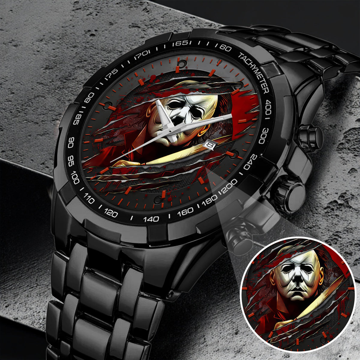 Halloween Horror Movies Personalized Quartz Watch