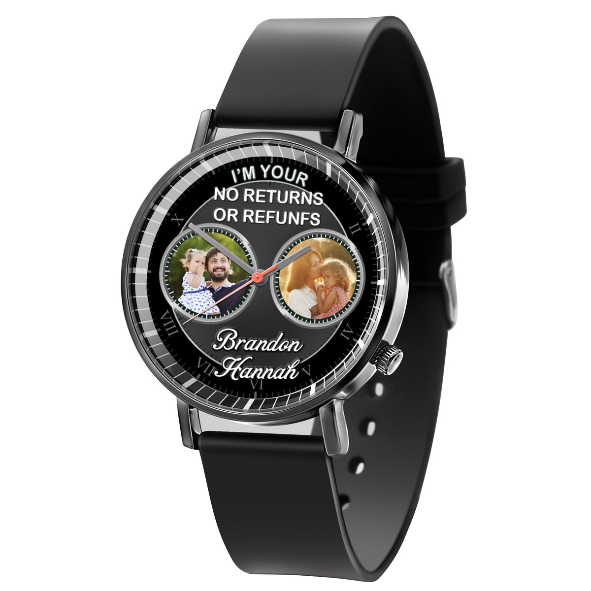 Family Personalized Photos Quartz Watch