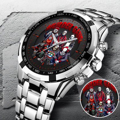 Halloween Horror Movies Murder Gang Personalized Quartz Watch