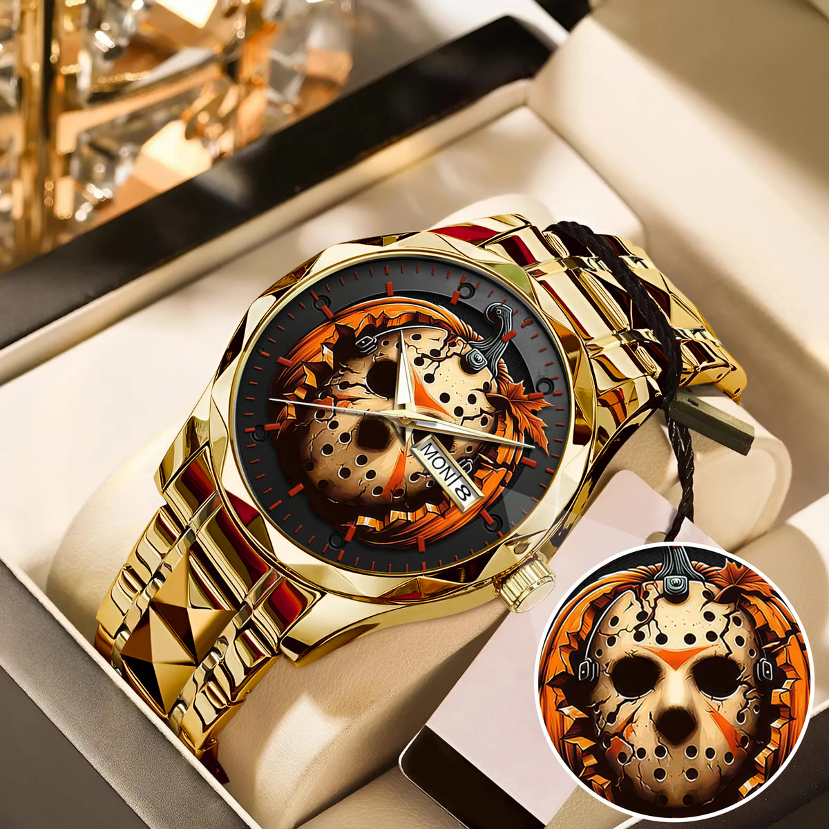 Halloween Horror Movies Personalized Quartz Watch