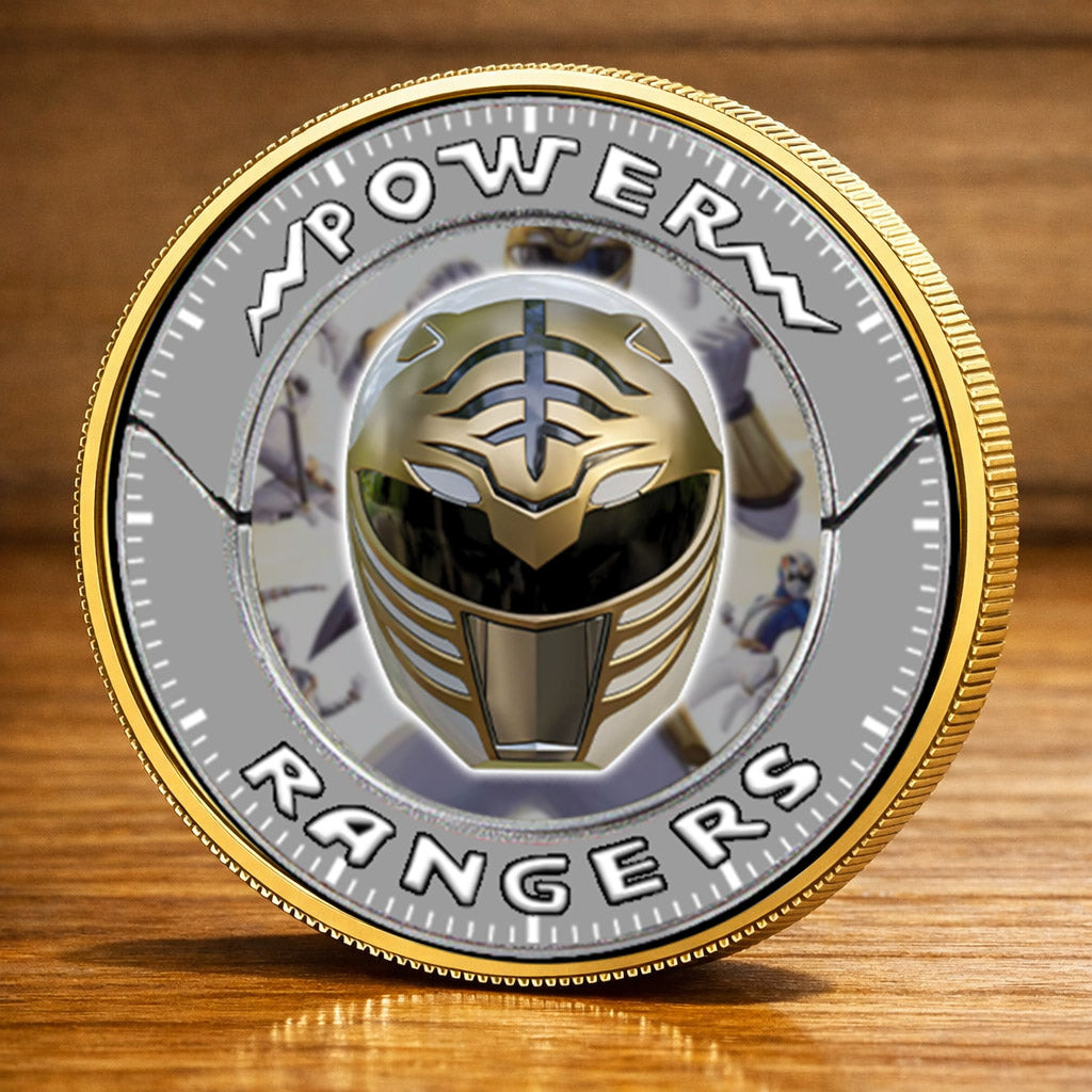 Mighty Morphin Power Rangers Tigerzord Printed Commemorative Coin