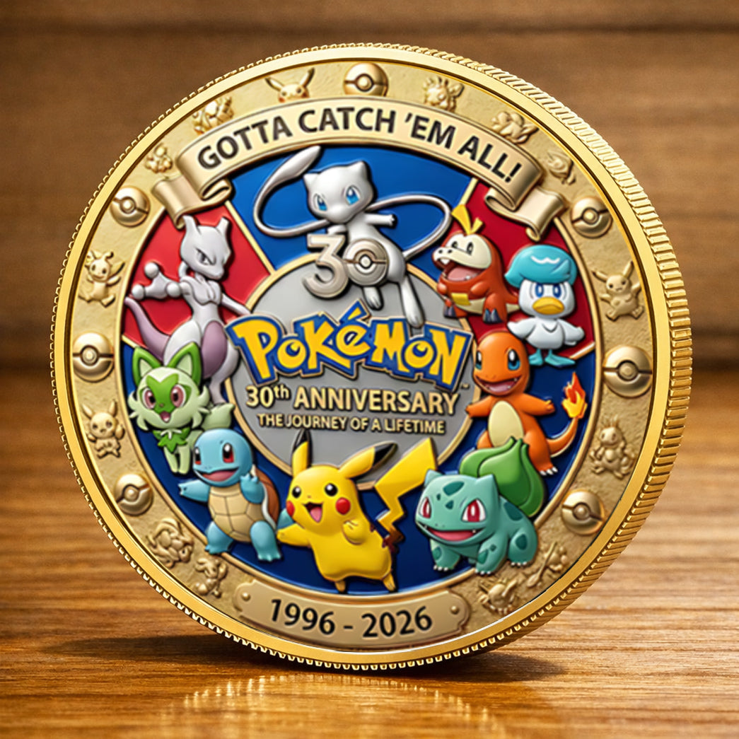 30th Anniversary PKM Printed Commemorative Coin