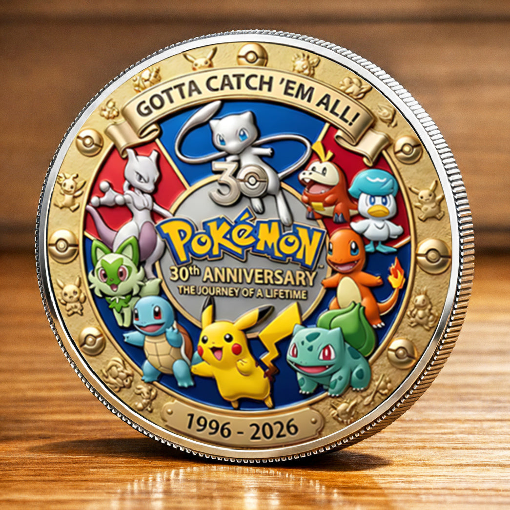 30th Anniversary PKM Printed Commemorative Coin