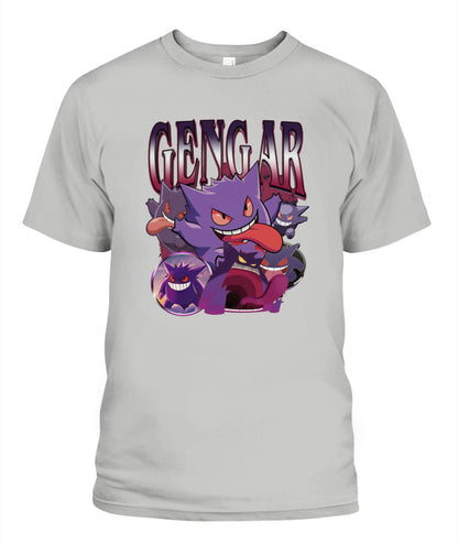 PKM Gengar Printed Graphic Sweatshirt T-Shirt