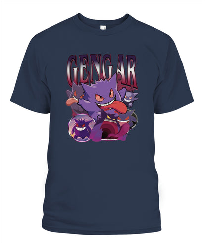 PKM Gengar Printed Graphic Sweatshirt T-Shirt