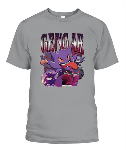 PKM Gengar Printed Graphic Sweatshirt T-Shirt