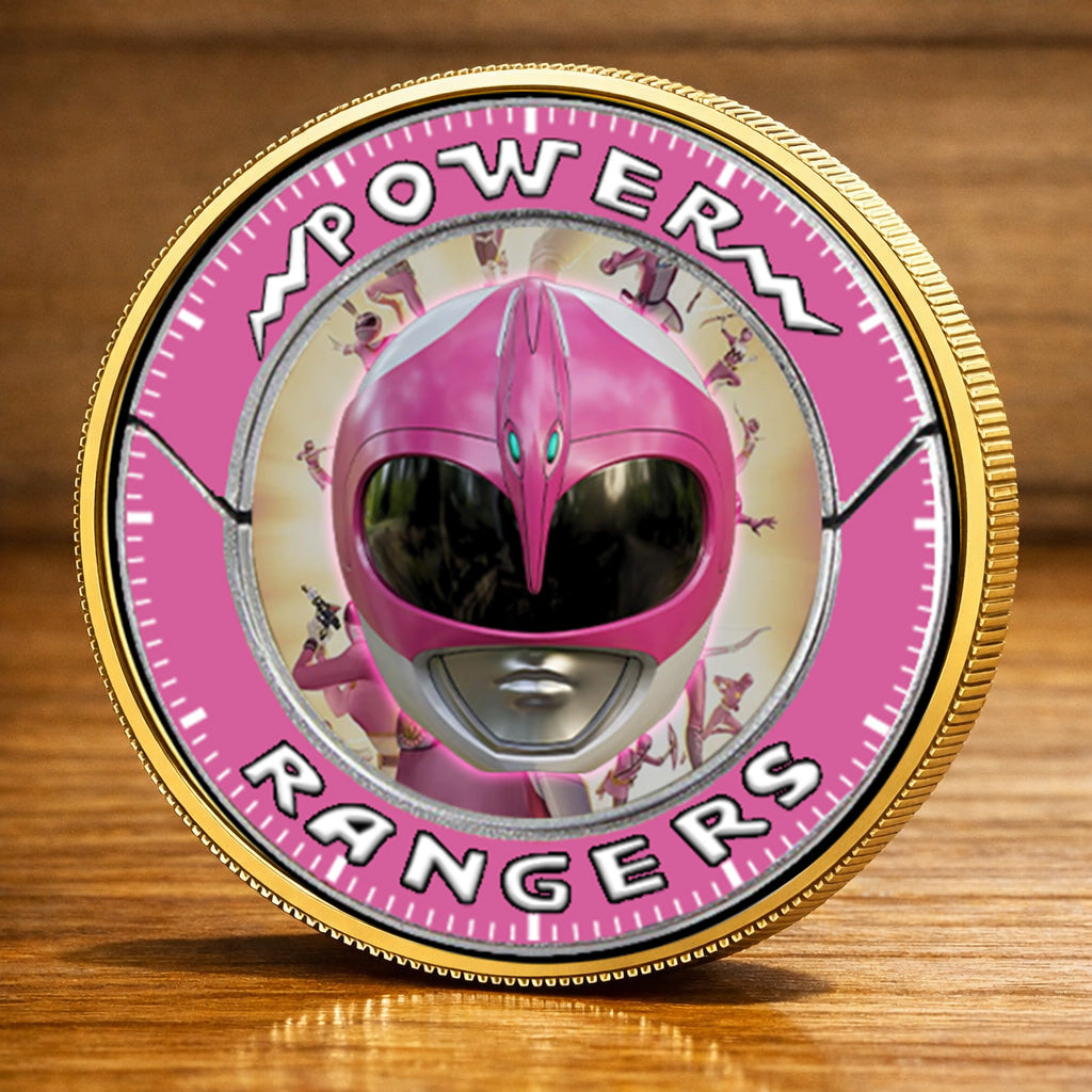Mighty Morphin Power Rangers Pterodactyl Printed Commemorative Coin