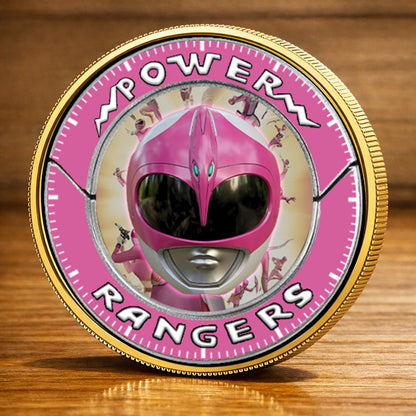 Mighty Morphin Power Rangers Pterodactyl Printed Commemorative Coin