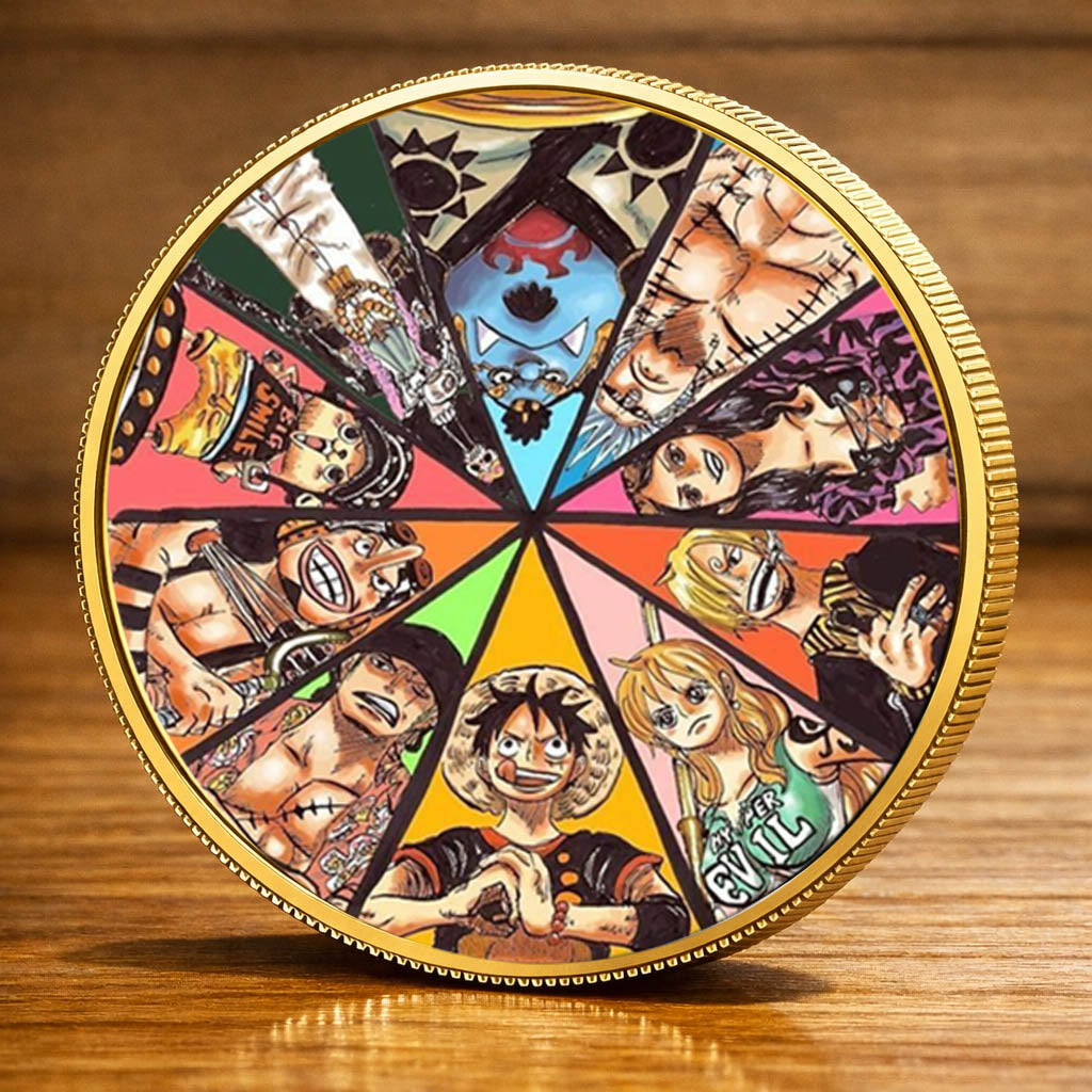 One Piece Printed Commemorative Coin