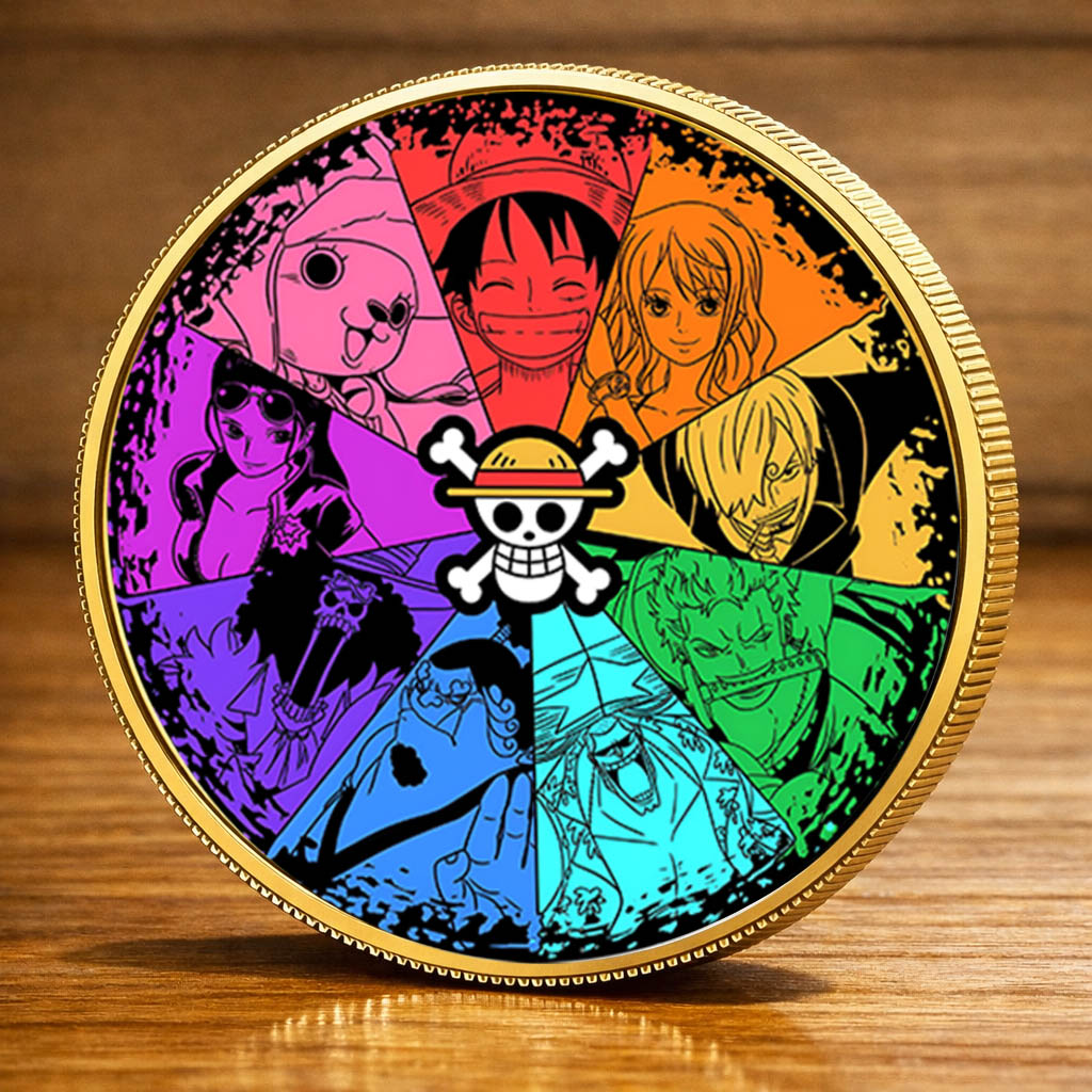One Piece Printed Commemorative Coin