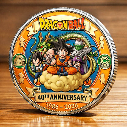 Dragon Ball 40th Anniversary Printed Commemorative Coin