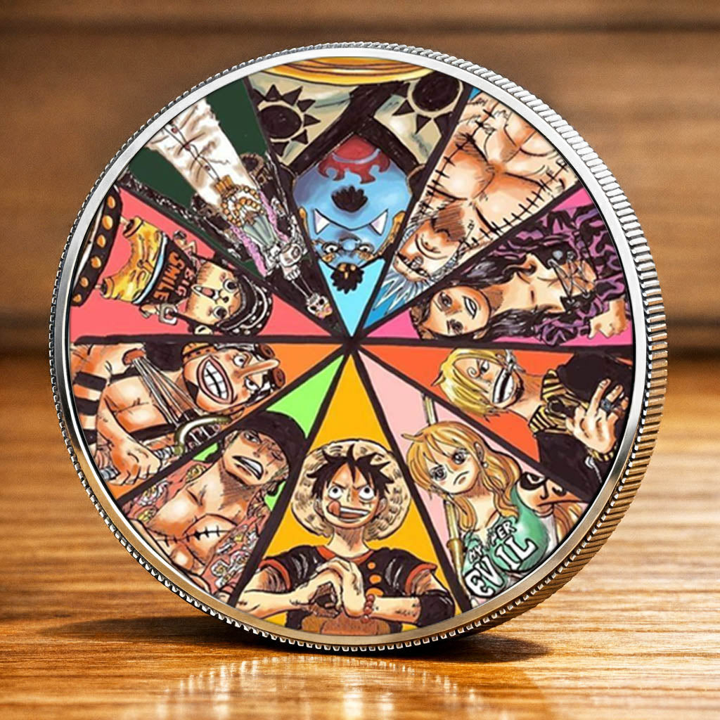 One Piece Printed Commemorative Coin