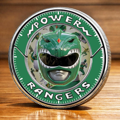 Mighty Morphin Power Rangers Dragon Zord Printed Commemorative Coin