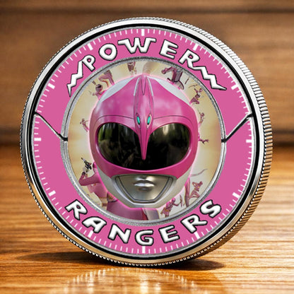 Mighty Morphin Power Rangers Pterodactyl Printed Commemorative Coin