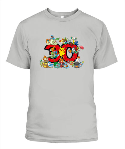 PKM 30th Anniversary Printed Graphic Sweatshirt T-Shirt