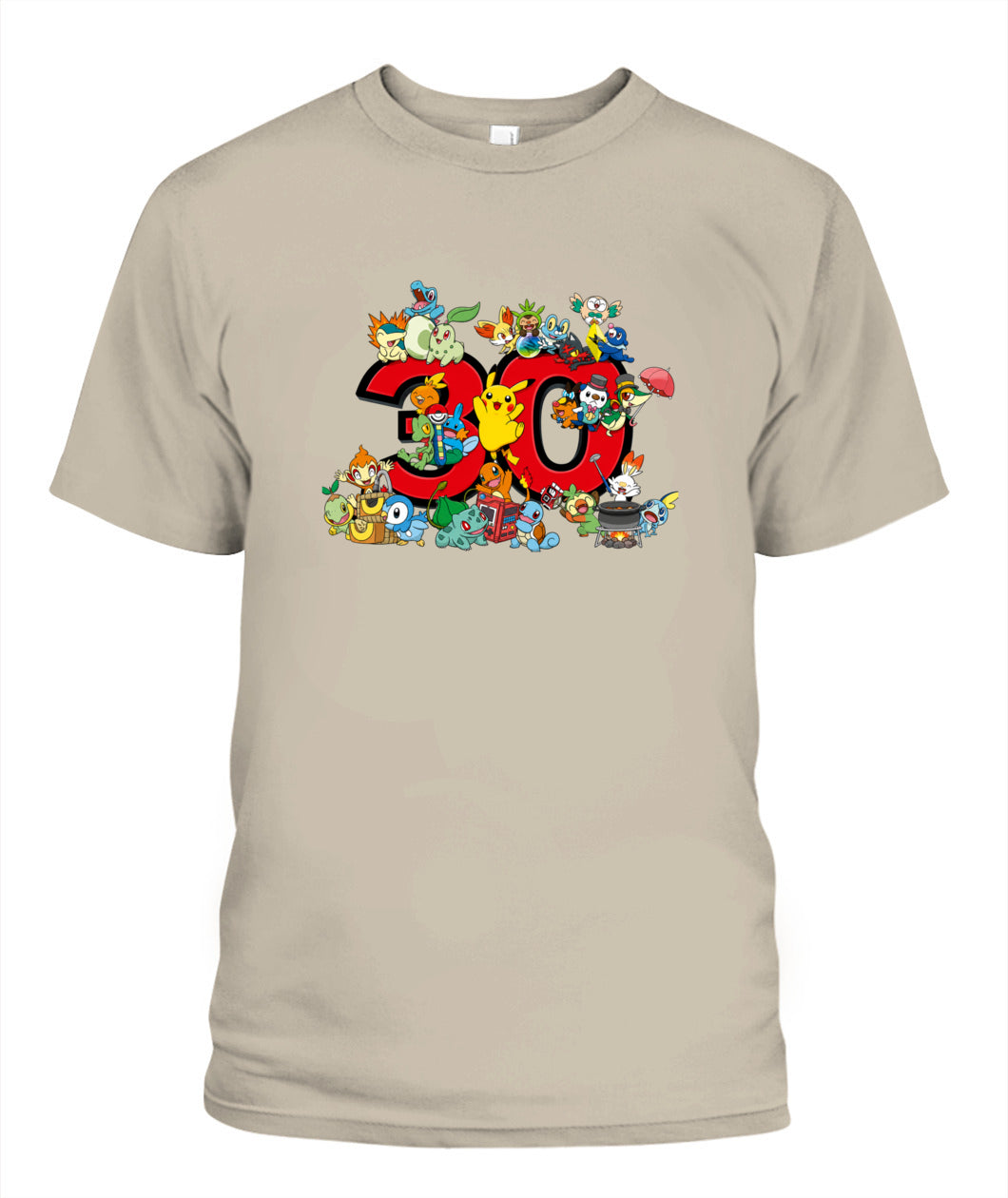 PKM 30th Anniversary Printed Graphic Sweatshirt T-Shirt