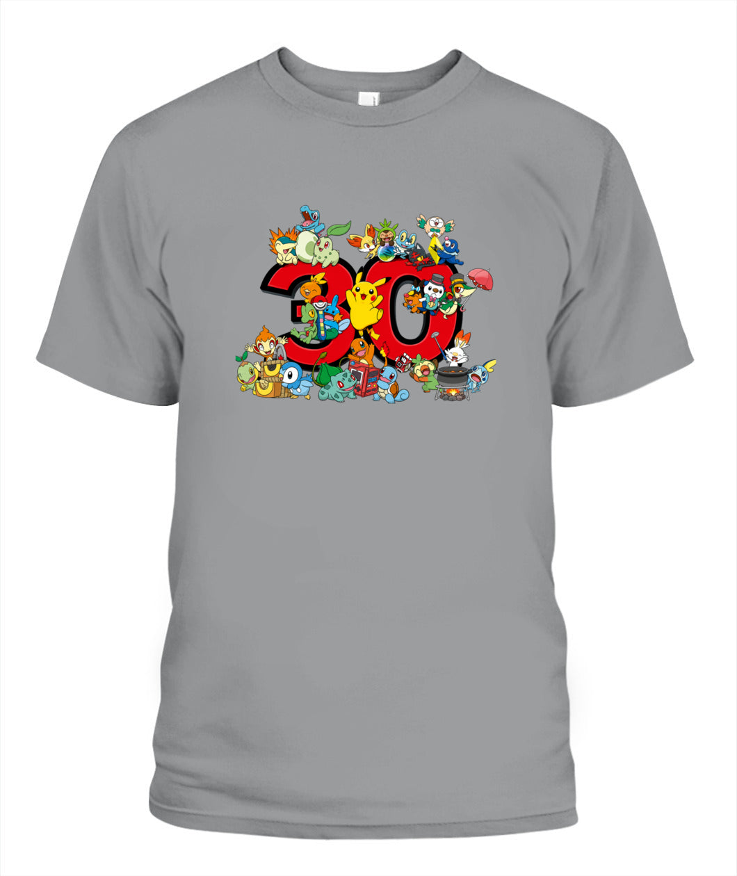 PKM 30th Anniversary Printed Graphic Sweatshirt T-Shirt