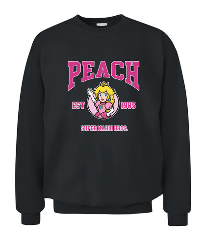 Classic Mario Princess Peach 2-Side Printed Graphic Shirt