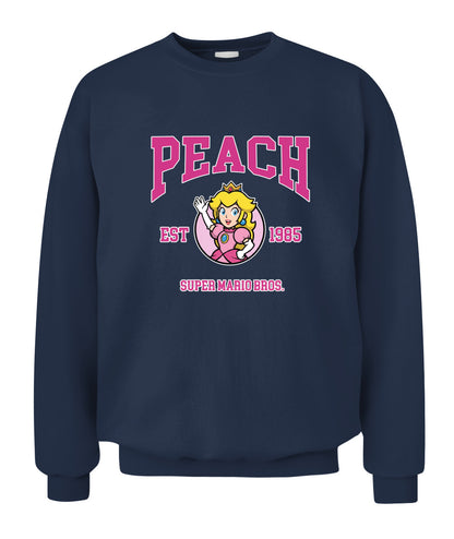 Classic Mario Princess Peach 2-Side Printed Graphic Shirt